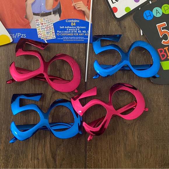 50th Birthday photo props - Picture 2 of 5